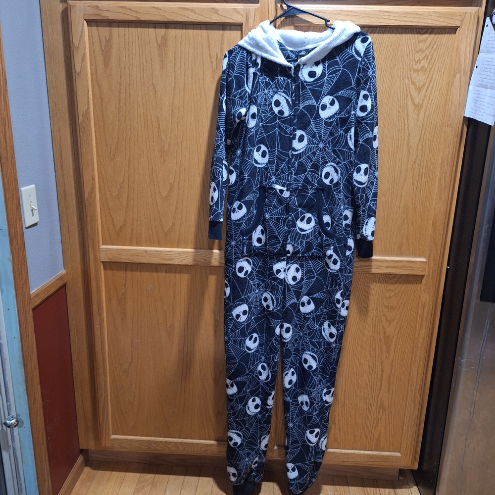 Disney Black and White Nightmare Before Christmas Onesie